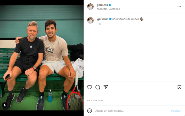 Garin confirmó en sus redes sociales que vuelve con Andrés Schneiter.