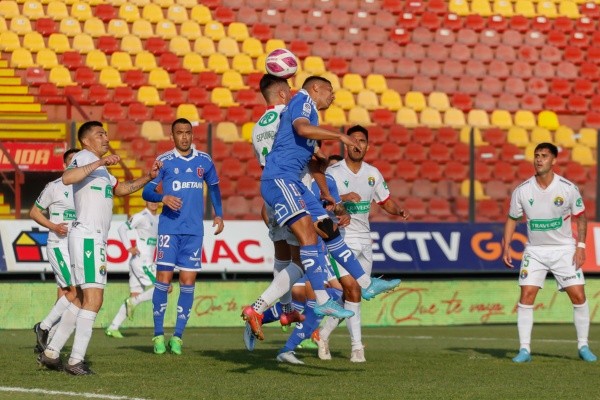 La U cayó ante Audax en un disputado encuentro en Santa Laura (Agencia Uno)