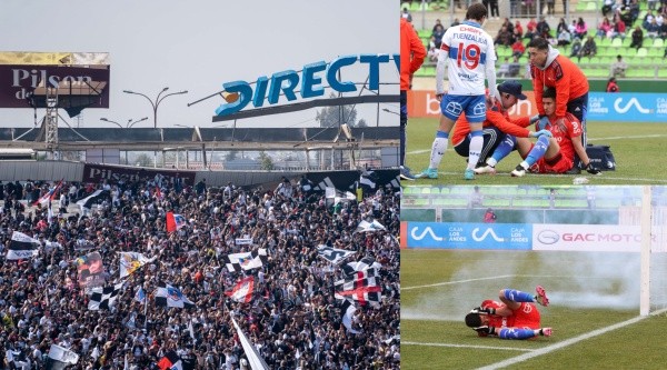 El fútbol chileno protagonizó imágenes muy tristes en menos de una semana. | Foto: RedGol / Agencia Uno