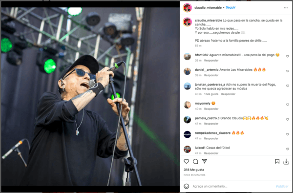 Los Miserables critican al “equipo de matones” de Molotov.(Foto: Instagram)