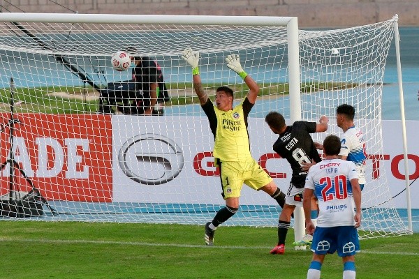Zampedri le anotó a Colo Colo en la Supercopa del año pasado y este año en San Carlos (Agencia Uno)