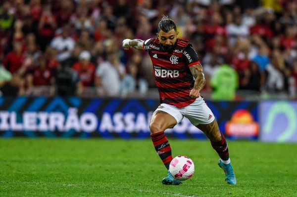 Sampaoli se quiere llevar del Flamengo de Vidal y Pulgar a uno de los mejores jugadores: Gabigol. | Foto: Marcelo Cortes / Flamengo