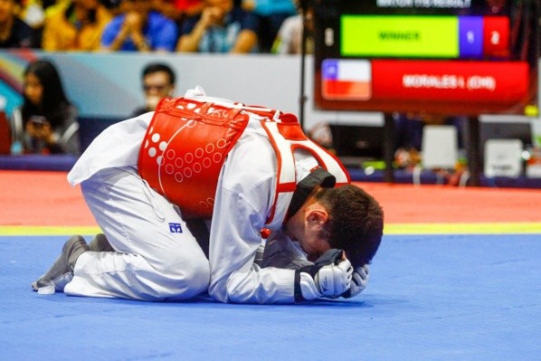 Ignacio Morales ganó su tercera medalla de oro seguida en Juegos Odesur. | Foto: Team Chile