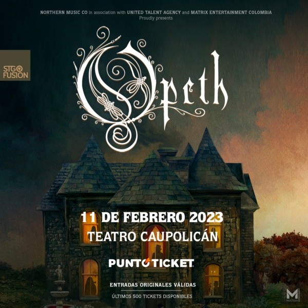 Opeth en Chile | Revisa AQUÍ todo sobre el show.(Foto: Instagram)