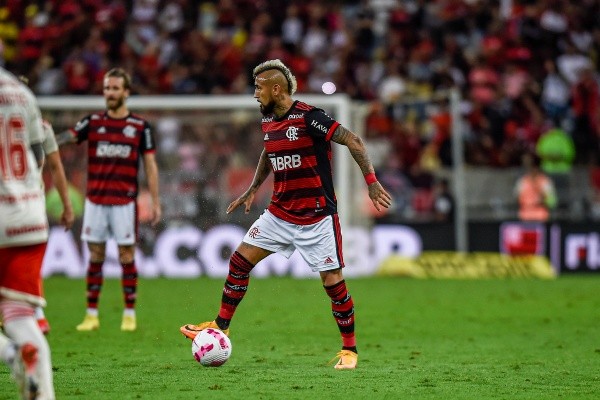 Arturo Vidal quiere sumar un título más a su palmarés personal. Ahora, siendo especial, con la camiseta del Flamengo. Foto: Comunicaciones Flamengo