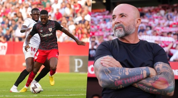 Sampaoli redebutó en la banca del Sevilla. | Foto: Getty