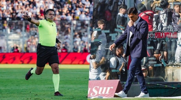 Quinteros criticó duramente lo realizado por Julio Bascuñán en el Colo Colo vs Curicó Unido. | Foto: Guille Salazar