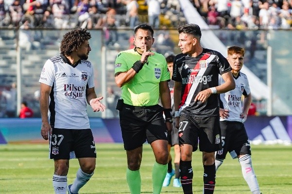 Julio Bascuñán arbitró a Colo Colo y Curicó Unido