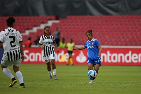 La U goleó en su segundo partido de la Libertadores femenina (Foto: Javiera Mera/U. de Chile)