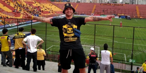 Yerko Corrales, el hijo del Chelo que fue agredido por dos cadetes de Coquimbo Unido.