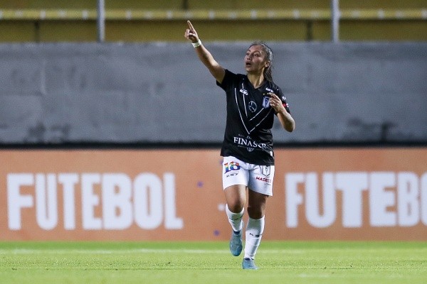 Valentina Navarrete anotó el único gol del partido. (Conmebol)