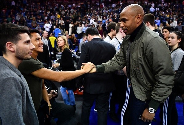 Thierry Henry le dio su respaldo a Alexis Sánchez tras la derrota del OM con el PSG. Foto: Getty Images