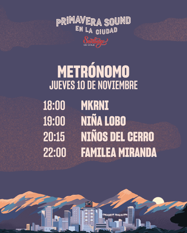 ¿Cuándo y dónde son los sideshows de Primavera Sound? (Foto: Producción)