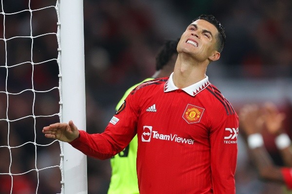 Cristiano Ronaldo no lo pasa bien en el United