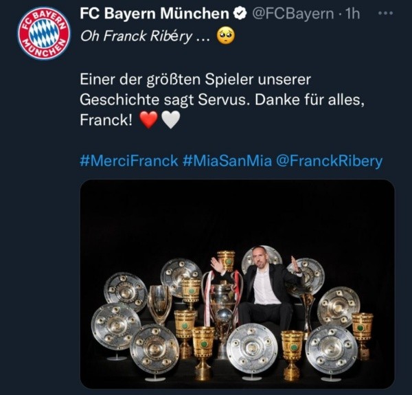 El Bayern Munich también se despidió.