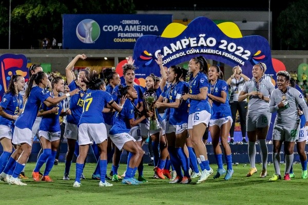 Brasil se quedó con la Copa América Femenina 2022. (Conmebol)