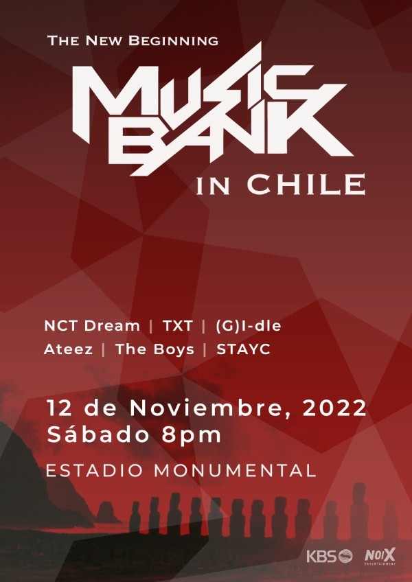 ¿Quedan entradas para Music Bank Chile 2022?