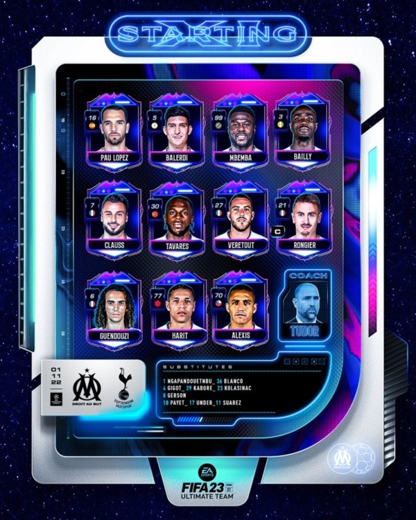 Formación del Marsella