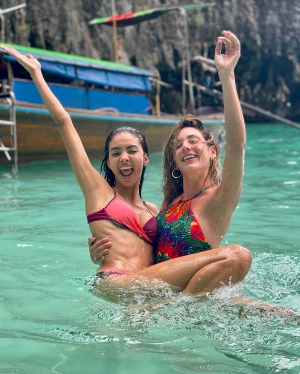 Miss Puerto Rico y Miss Argentina se casaron.(Foto: Instagram)