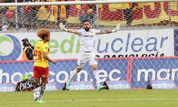 Galíndez vive un gran momento junto a Aucas en el fútbol de Ecuador. | Foto: Archivo