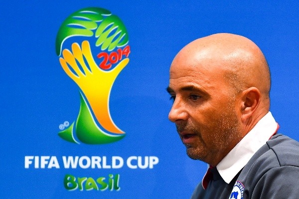 Sampaoli dirigió a Chile en el Mundial del 2014 (Getty)
