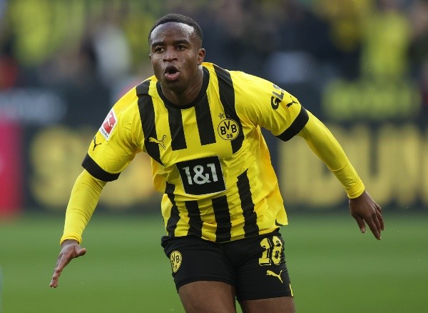 Youssoufa Moukoko lleva 11 goles en la Bundesliga con el Dortmund (Getty)