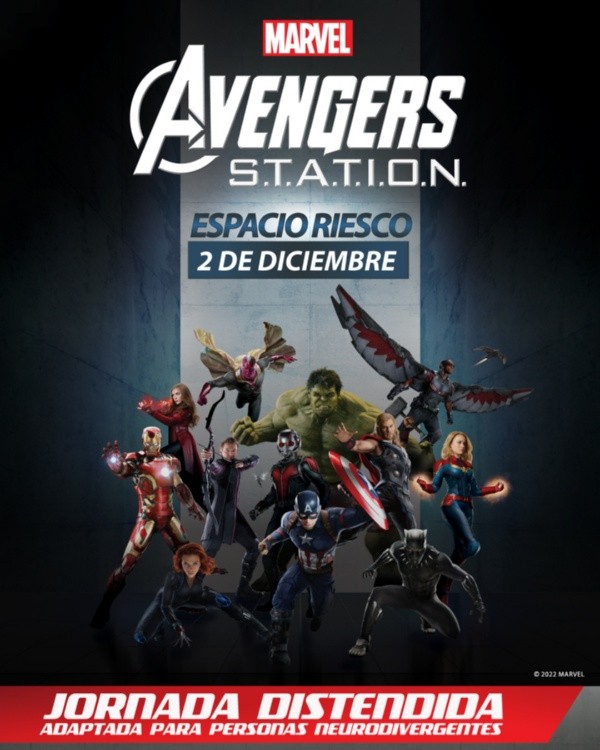 MARVEL Avengers S.T.A.T.I.O.N. tendrá jornada distendida en Chile.(Foto: Be Fun)