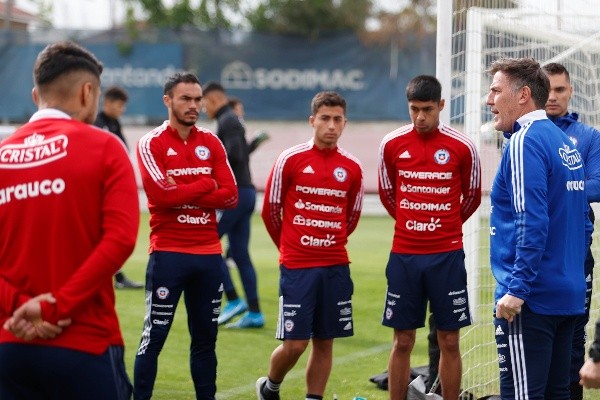 Ambos jugadores de la U están en la gira por Europa. Foto: Selección chilena.