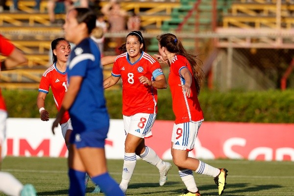 La Roja venció por 1-0 a Filipinas con gol de Karen Araya (Carlos Parra/Comunicaciones ANFP)