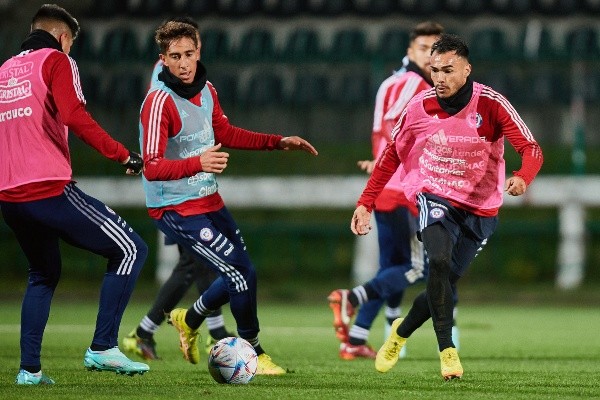 La Roja entrena para enfrentar a Polonia