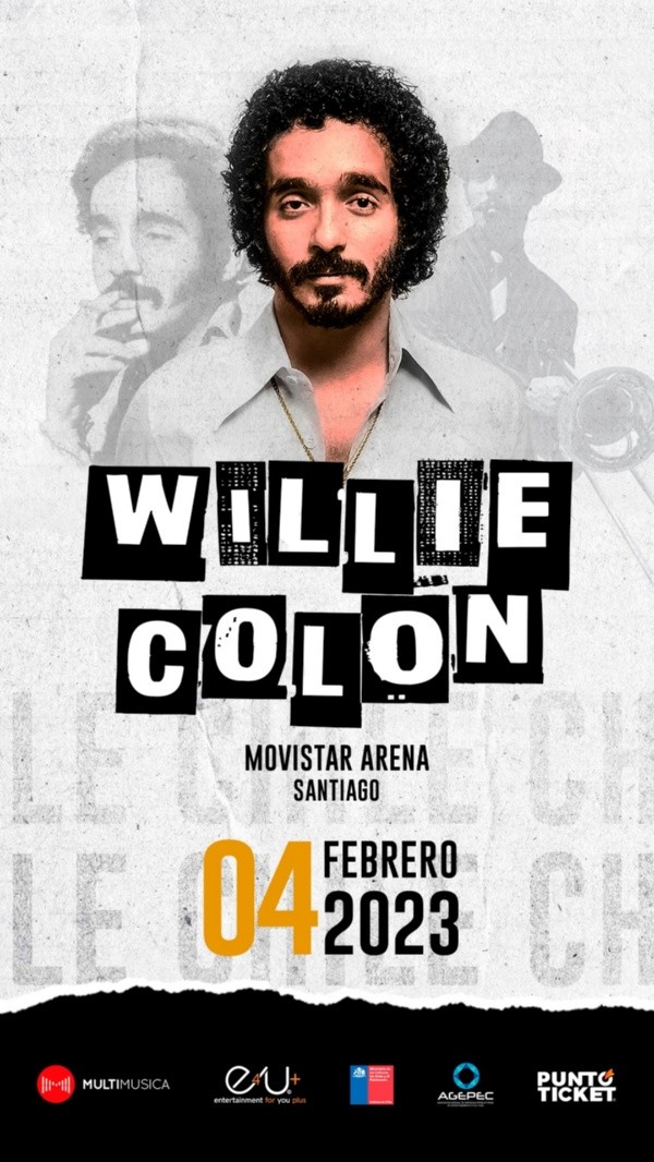 ¿Cuándo y dónde es Willie Colón en Chile? (Foto: Cactus)