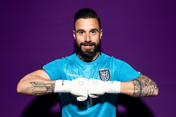 Hernán Galíndez es uno de los porteros que representará a Ecuador en Qatar 2022. | Foto: Getty Images.
