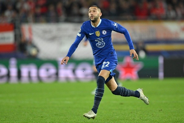 Marruecos y Chelsea festejan golazo de Hakim Ziyech desde antes de mitad de cancha. (Foto: Getty Images)