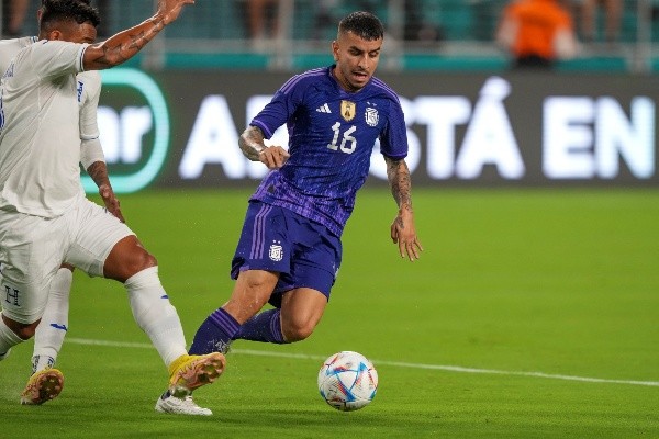 Ángel Correa tendrá su oportunidad de estar en Qatar 2022 tras quedar marginado de la primera nomina de Scaloni. | Foto: Getty Images.