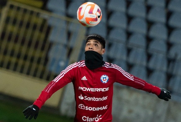 Darío Osorio y la Roja entrenan en Eslovaquia