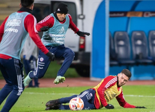 La Roja entrena en Eslovaquia