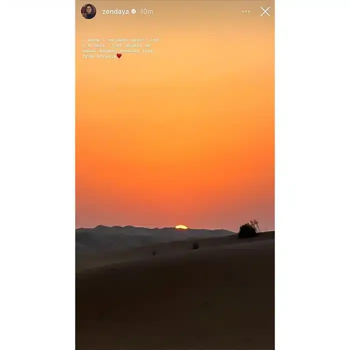 Zendaya Instagram.