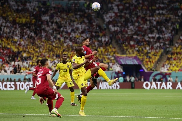 La hinchada de Ecuador se burló de Chile en la apertura del Mundial (Getty)