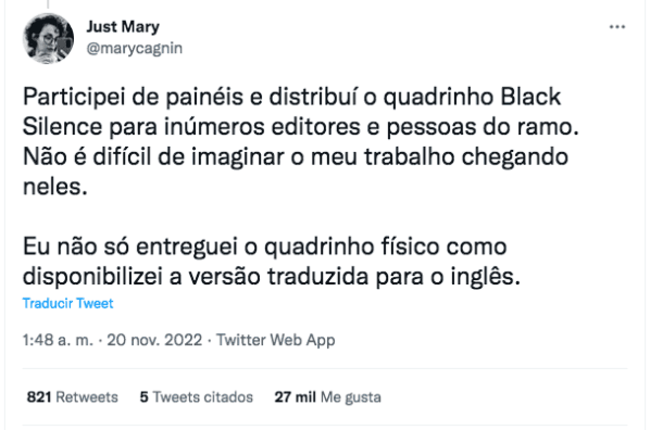 1899 | El éxito se tiñe de polémica: ¿Es un plagio? (Foto: Twitter)