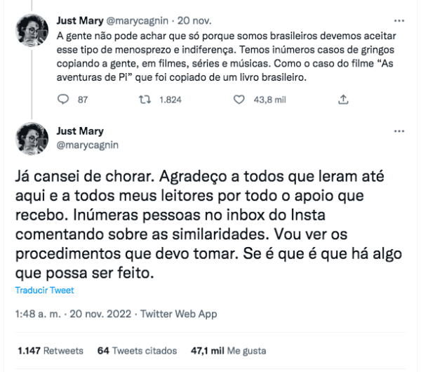 1899 | El éxito se tiñe de polémica: ¿Es un plagio? (Foto: Twitter)