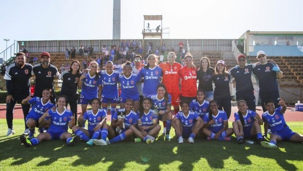 Universidad de Chile derrotó por 3-2 a Colo Colo este domingo. (Javiera Mera / Prensa UCH)