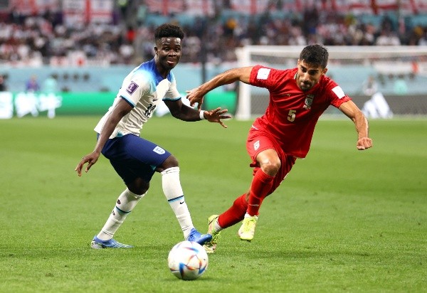 Inglaterra le pasó por encima a Irán. | Foto: Getty