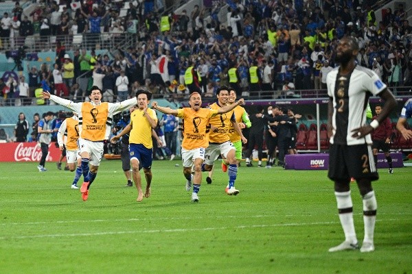 Japón dio el segundo gran batacazo en este Mundial de Qatar 2022. | Foto: Getty Images.