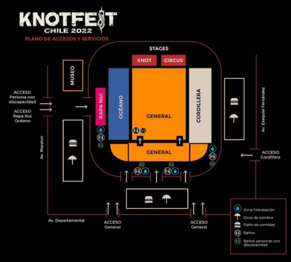 ¿Cuáles son los horarios del KnotFest 2022? (Foto: Instagram)