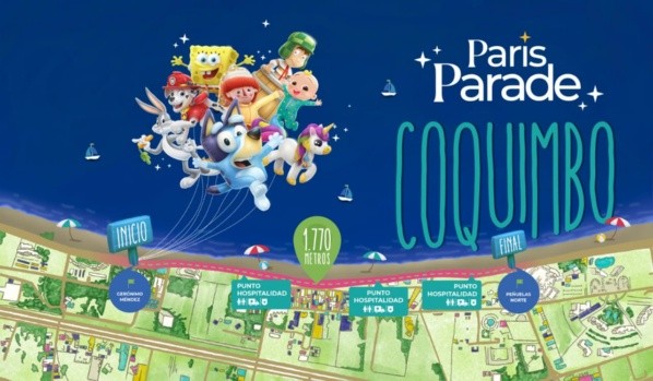 ¿Dónde y cuándo es el Paris Parade en Coquimbo? (Foto: Producción)