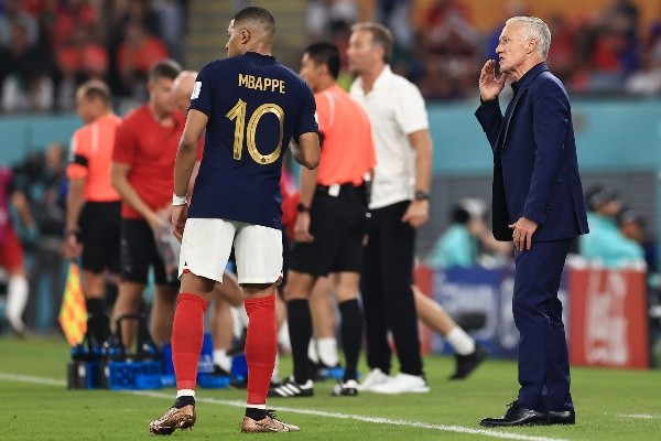 Deschamps feliz con el triunfo de Francia y el partido de Mbappé.