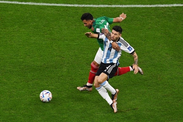 ¿Una más? Otra imagen de la acción que protestó Argentina. (Getty Images 2022).