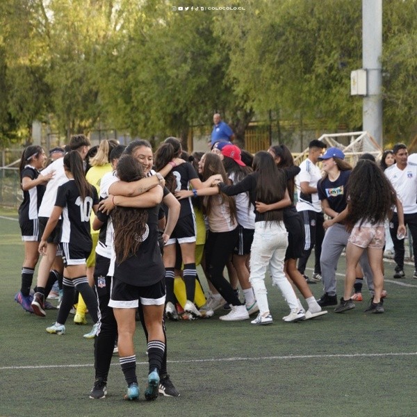 El Cacique repetirá en la final del fútbol formativo femenino este semestre. (Colo Colo)