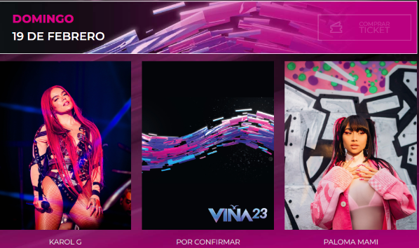 Karol G en VIña 2023
