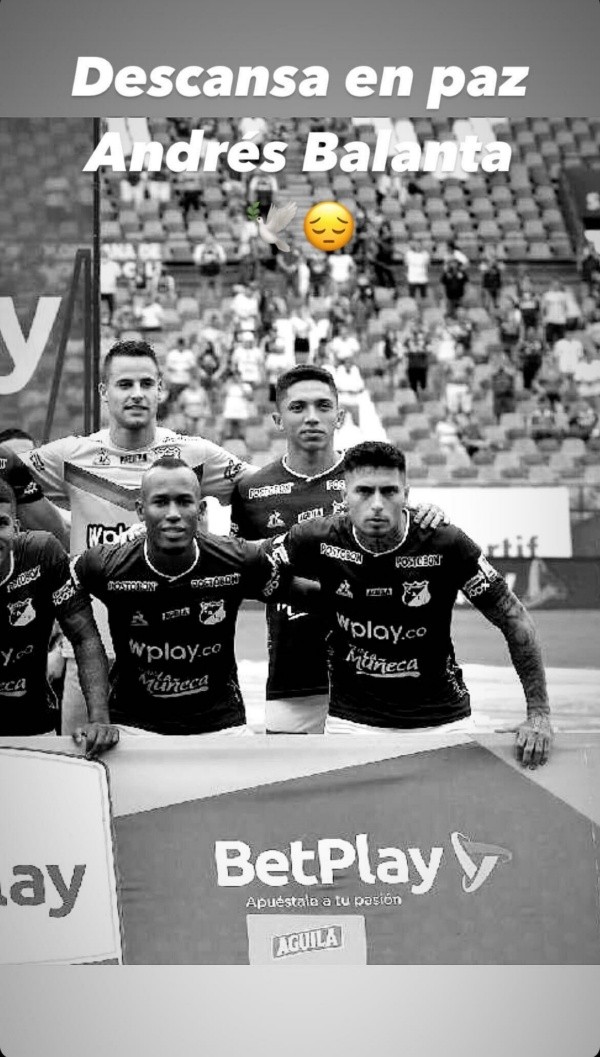 El mensaje en redes sociales de Leyton.